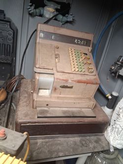 Vintage cash register
