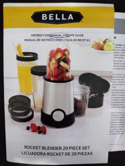 Bella 12 Piece Rocket Blender 