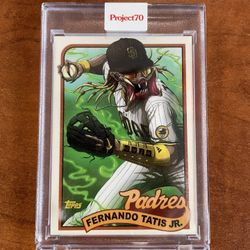 2021 Topps Project 70 Fernando Tatis Jr. (by Artist, Alex Pardee)