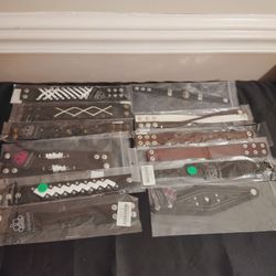 12 Men's Wrist Bands 