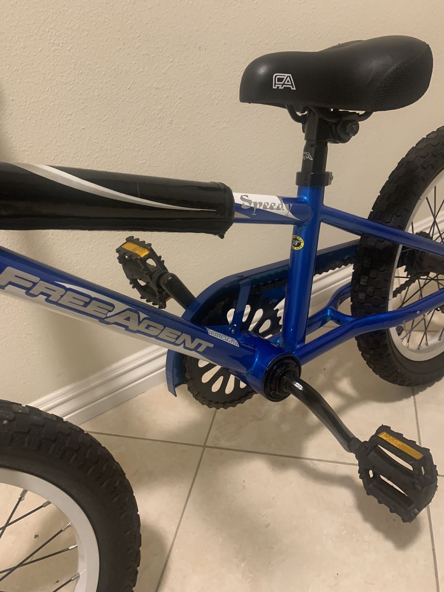 Free agent 16 inch bmx sale