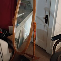 Floor Mirror On Stand