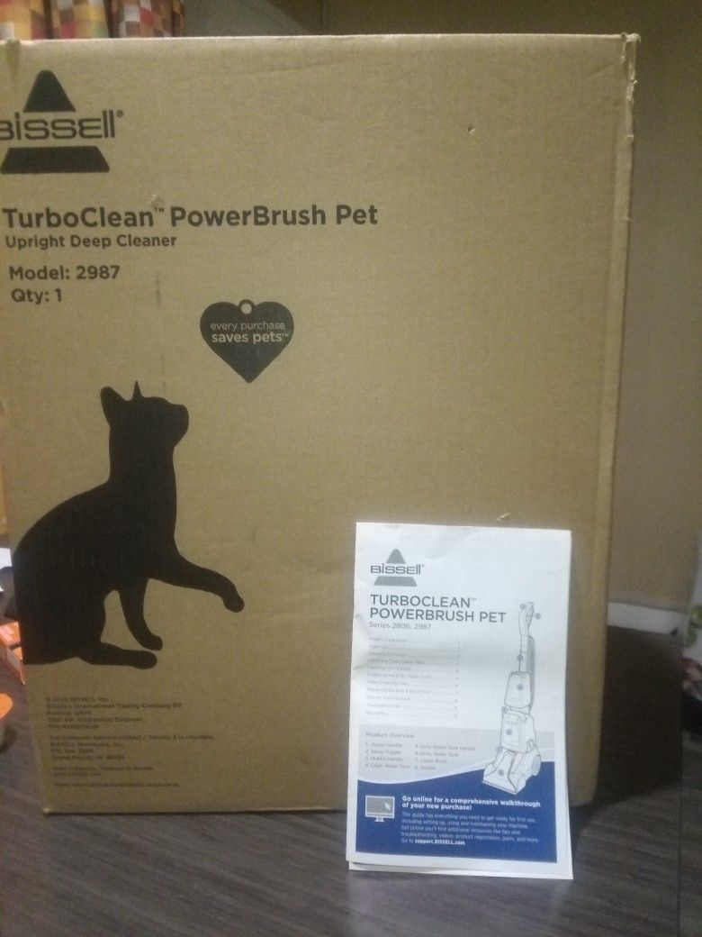 Bissell TurboClean Power Brush Pet Upright Deep Cleaner