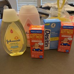 Baby Shampoo And Diaper Rash Items 