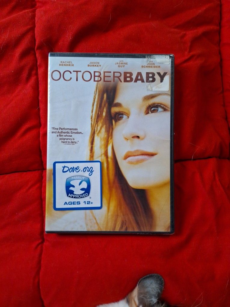 October Baby Dvd, Unopened