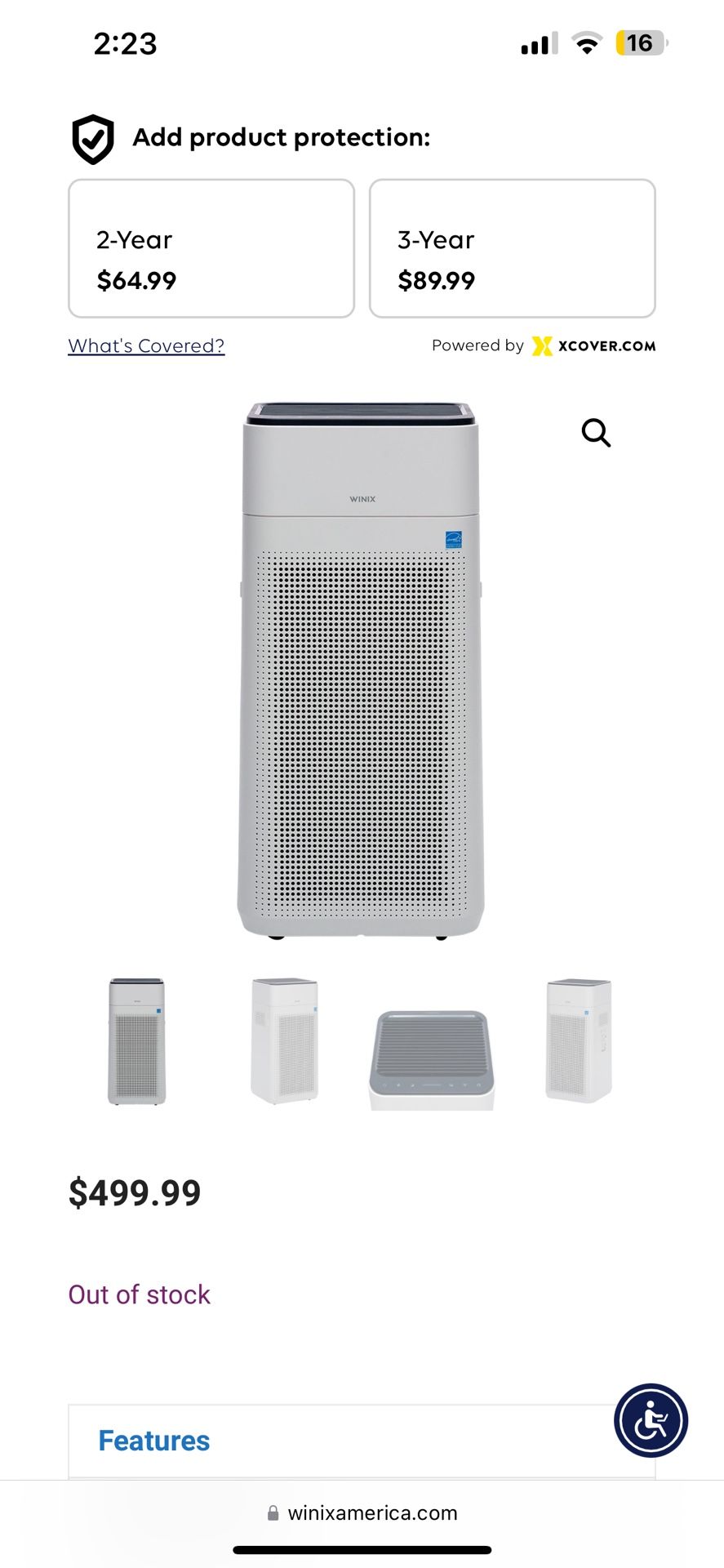 Winix XLC AIR PURIFIER 🔥