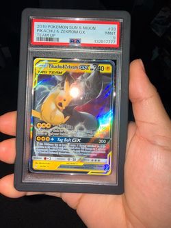 Pokemon Pikachu Zekrom Slab