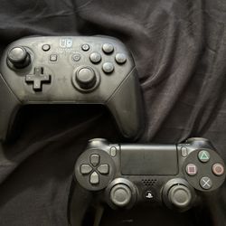 ps4/nintendo switch controllers