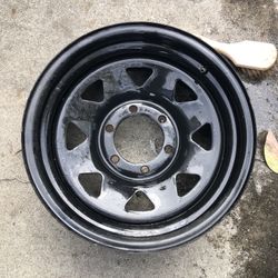 16”x8” 6x5.5” bolt Pattern  One Single Rim