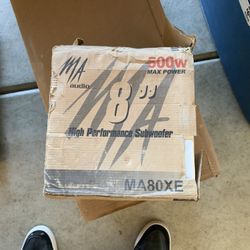 MA80XE Subwoofer