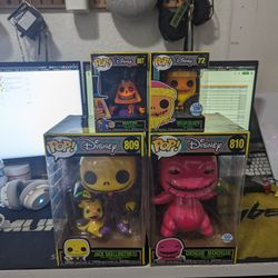 Black Light Pop Figurines For -The Nightmare Before Christmas 