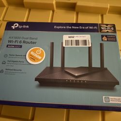 TP-Link AX1800 WiFi 6 Router (Archer AX21) – Dual Band Wireless Internet