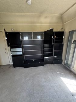 Wall unit. Entertainment unit.