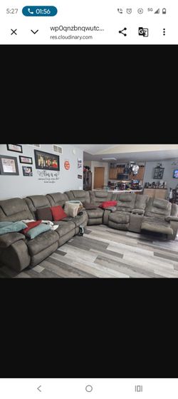 Grey sectional