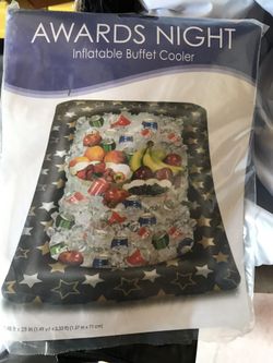 Inflatable buffet cooler
