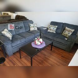 2 Pc Sofa and loveseat set