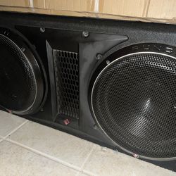 Rockford Fosgate P2 12” Subs