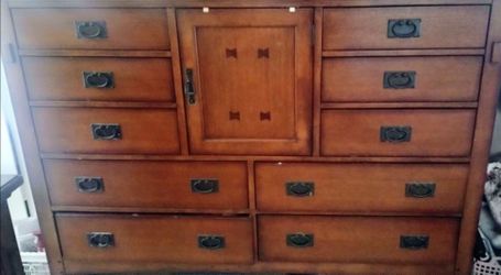 Wooden dresser