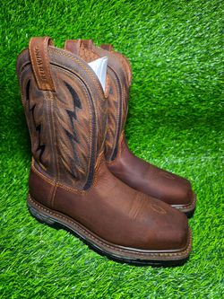 RED WING MEN'S WATERPROOF STEEL-TOE WORK BOOT 9.5EE