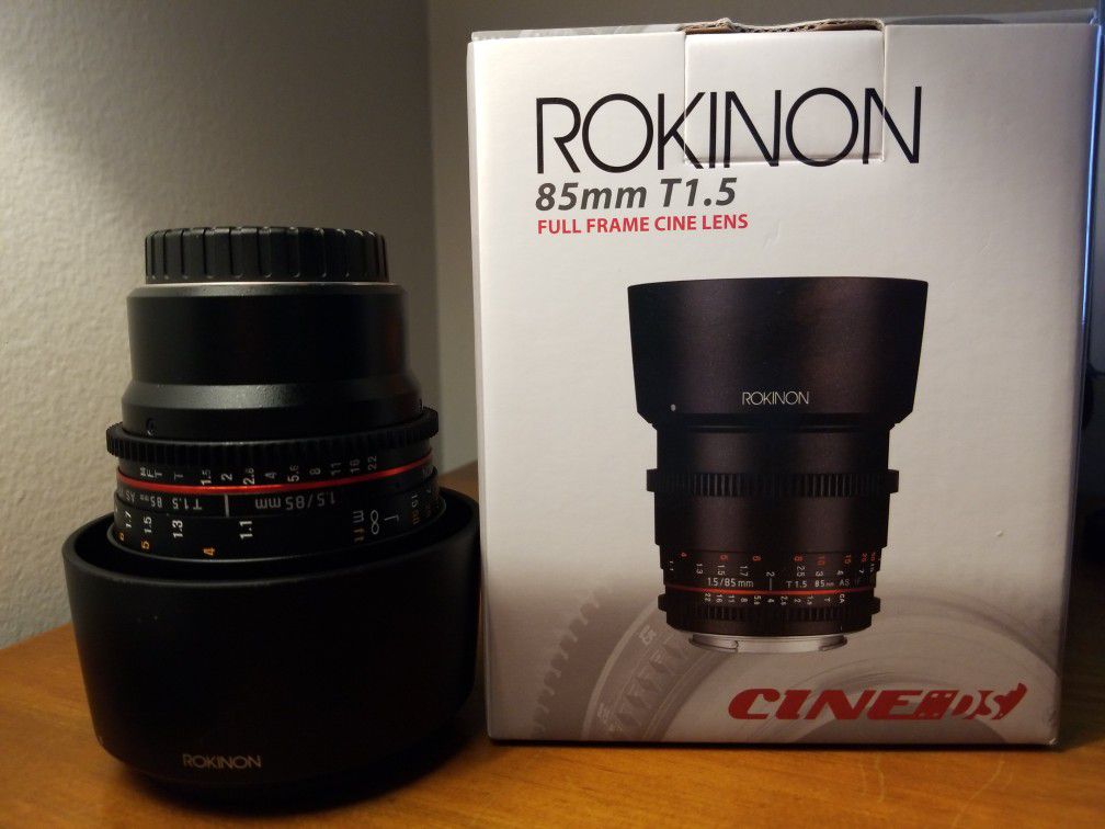 Rokinon 85mm T1.5 Cine DS Aspherical Lens for Micro Four Thirds #DS85M