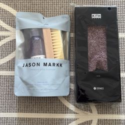 Brand New Kith X Stance Socks And Jason Markk Shoe Cleaner Kit