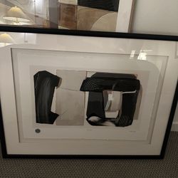 Framed  Abstract Art