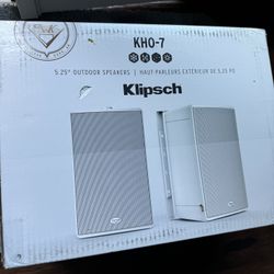 Klipsch Outdoor Speakers Brand New 