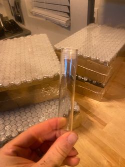 1100 Airtight Pre-Roll / Joint / Cigar Tubes w/ Push Caps – Brand New Bulk Packaging