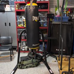 Heavy Bag with Stand