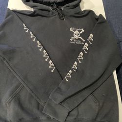 Surrender the Booty Mens Black Hoodie Size Medium