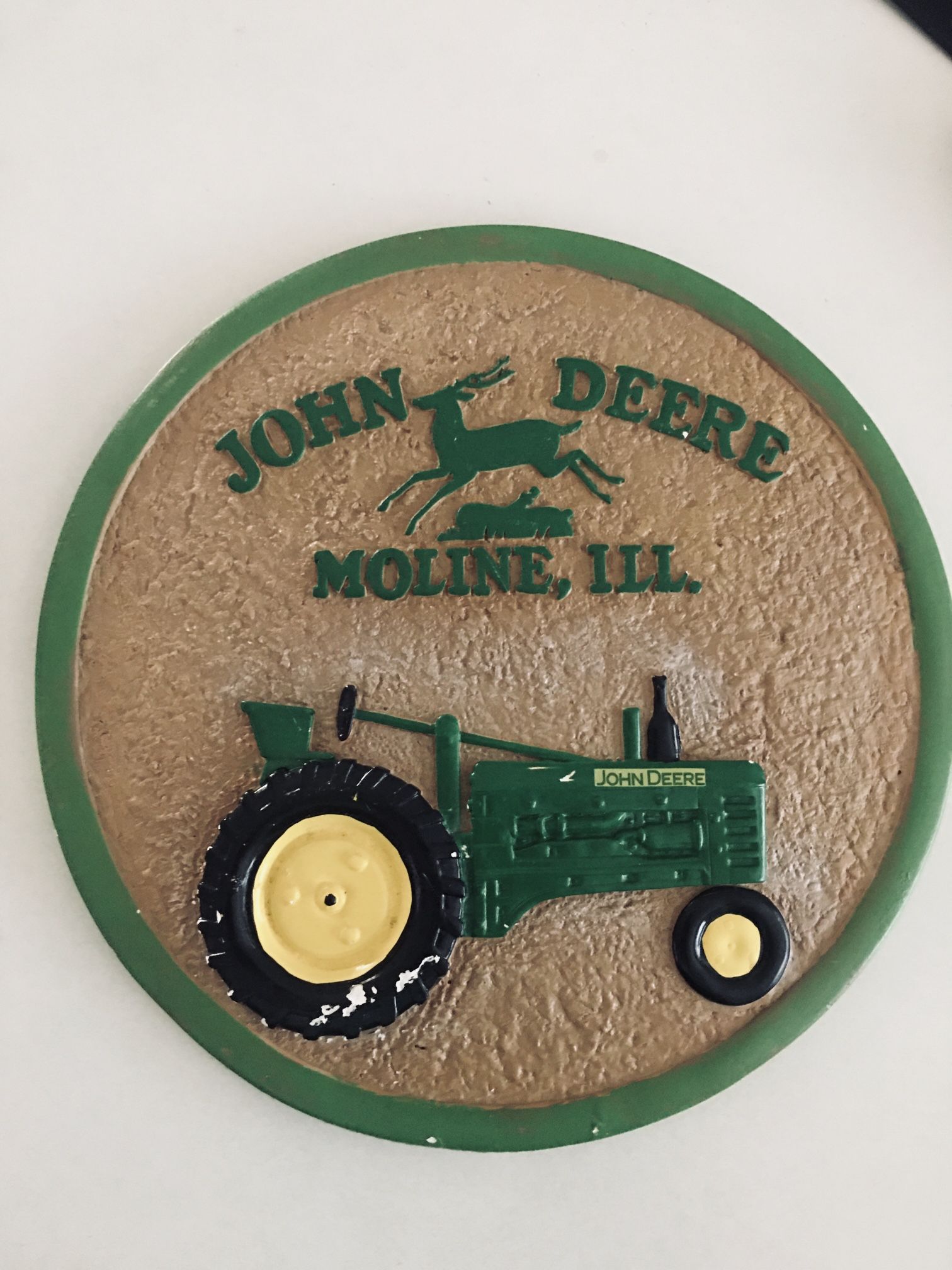 John Deere Model B Garden Stepping Stone