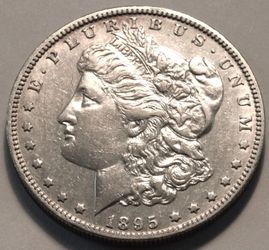1895 O Morgan Silver Dollar, Better, Semi-KEY Date High Grade Details $1 Coin