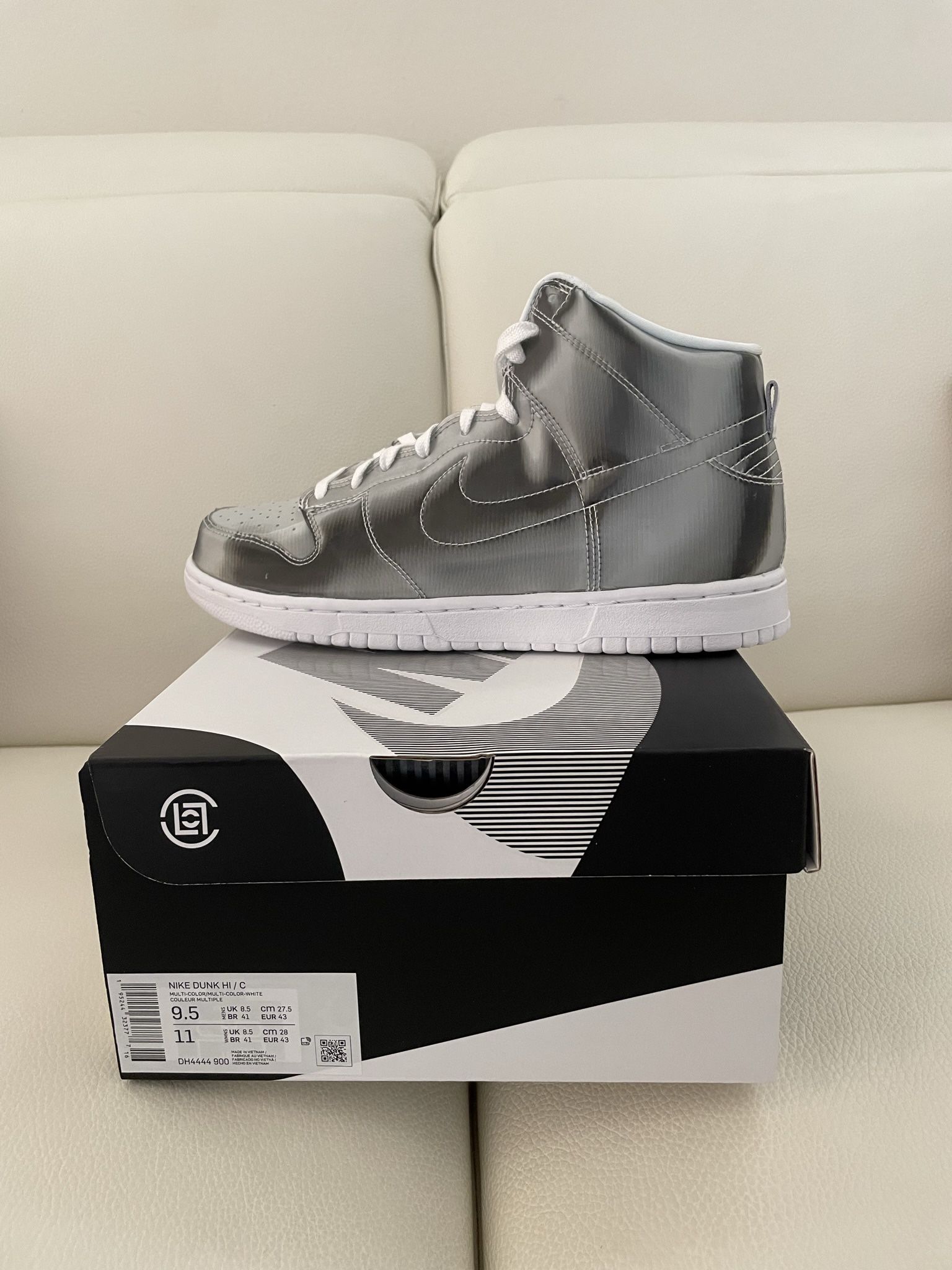 Dunk High CLOT Flux Size