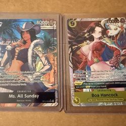 Ms All Sunday / Boa Hancock One Piece Azure Sea’s Seven OP14