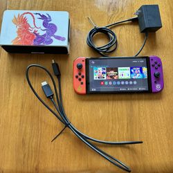 Nintendo Switch Oled Scarlet And violet Edition 