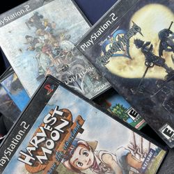 3 PlayStation 2 Games $22