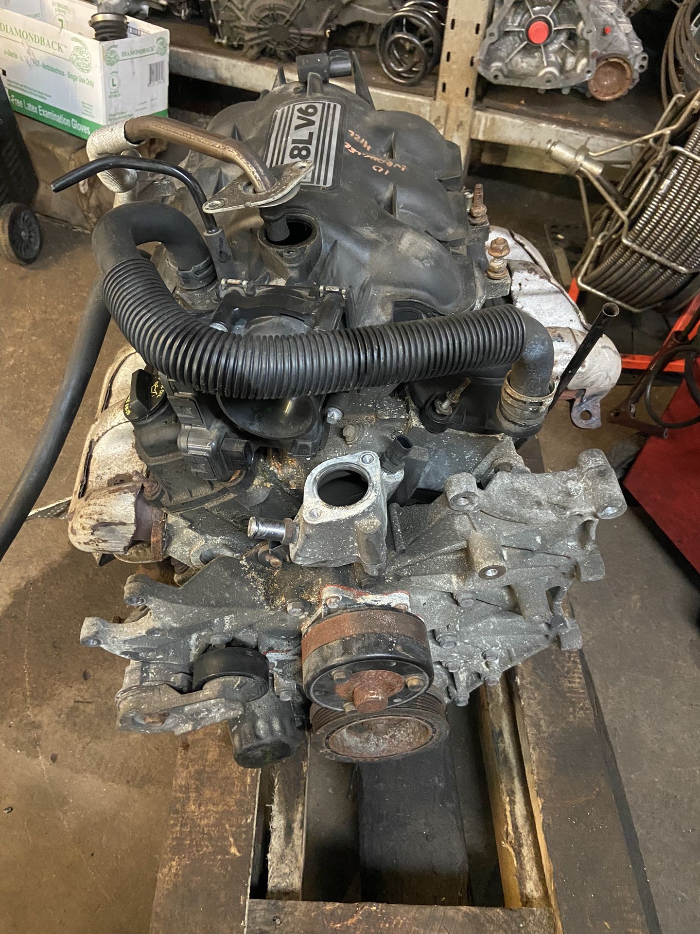Jeep Wrangler Engine Core 3.8