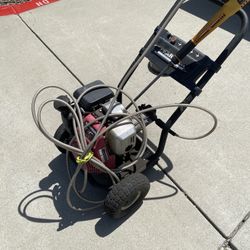 Pressure Washer w/ Spare Wheel