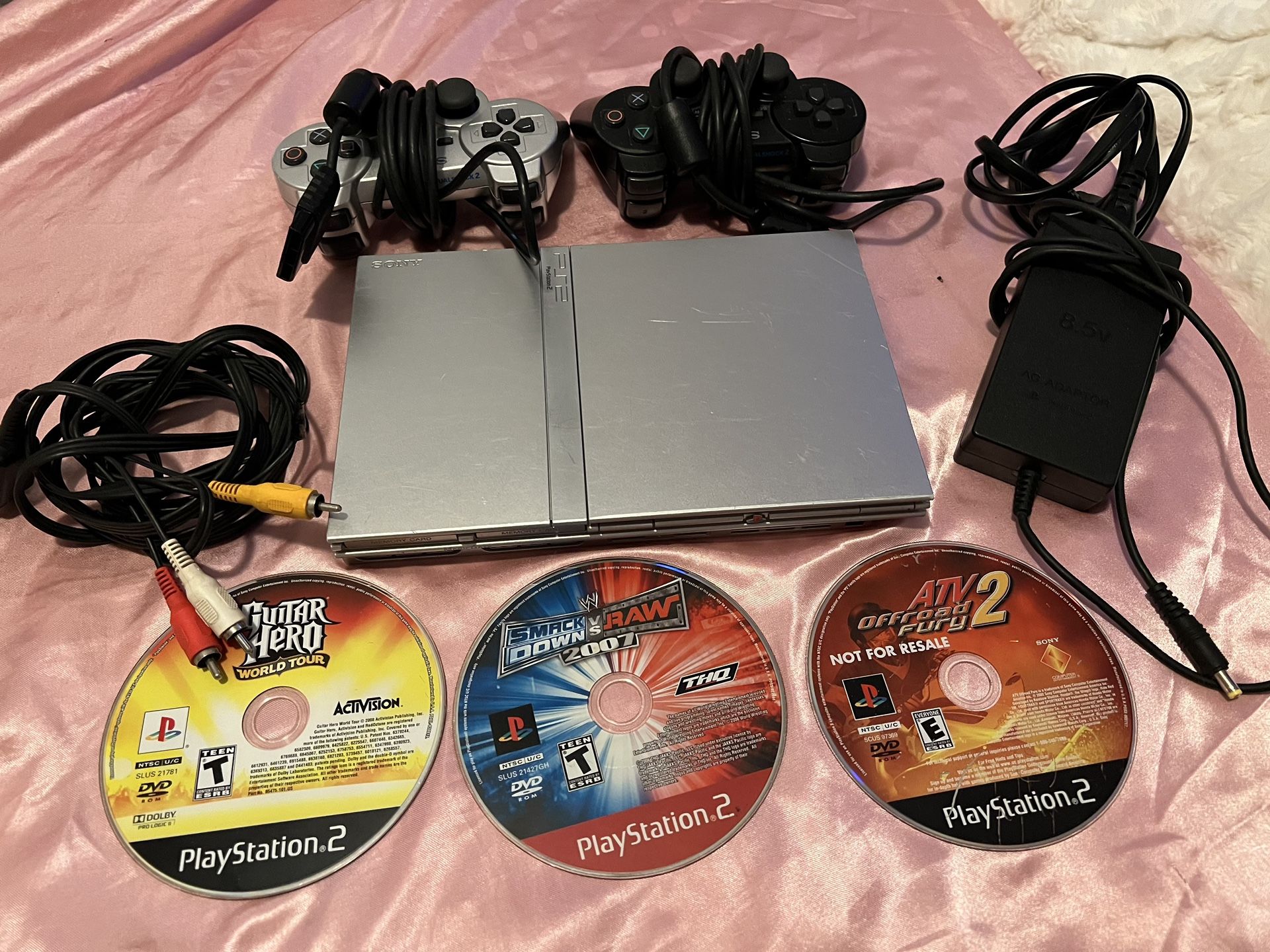 Ps2 All Cables & Games