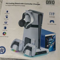 New PS cooling stand with controller charger
