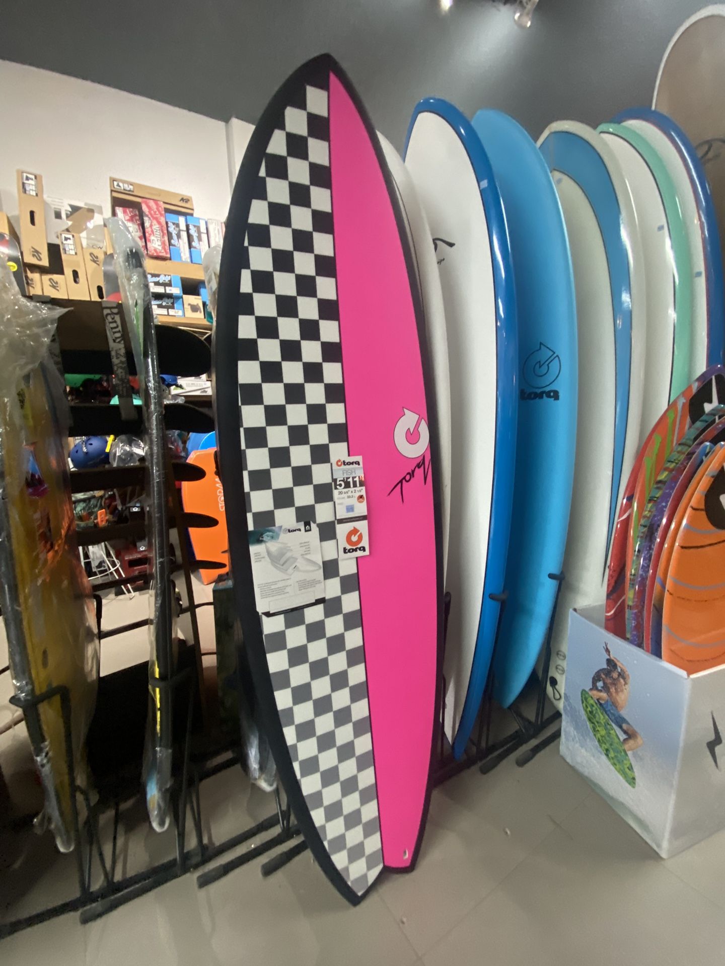 サーフボード Surfboards at Catch A Wave surf shop in Coconut Grove