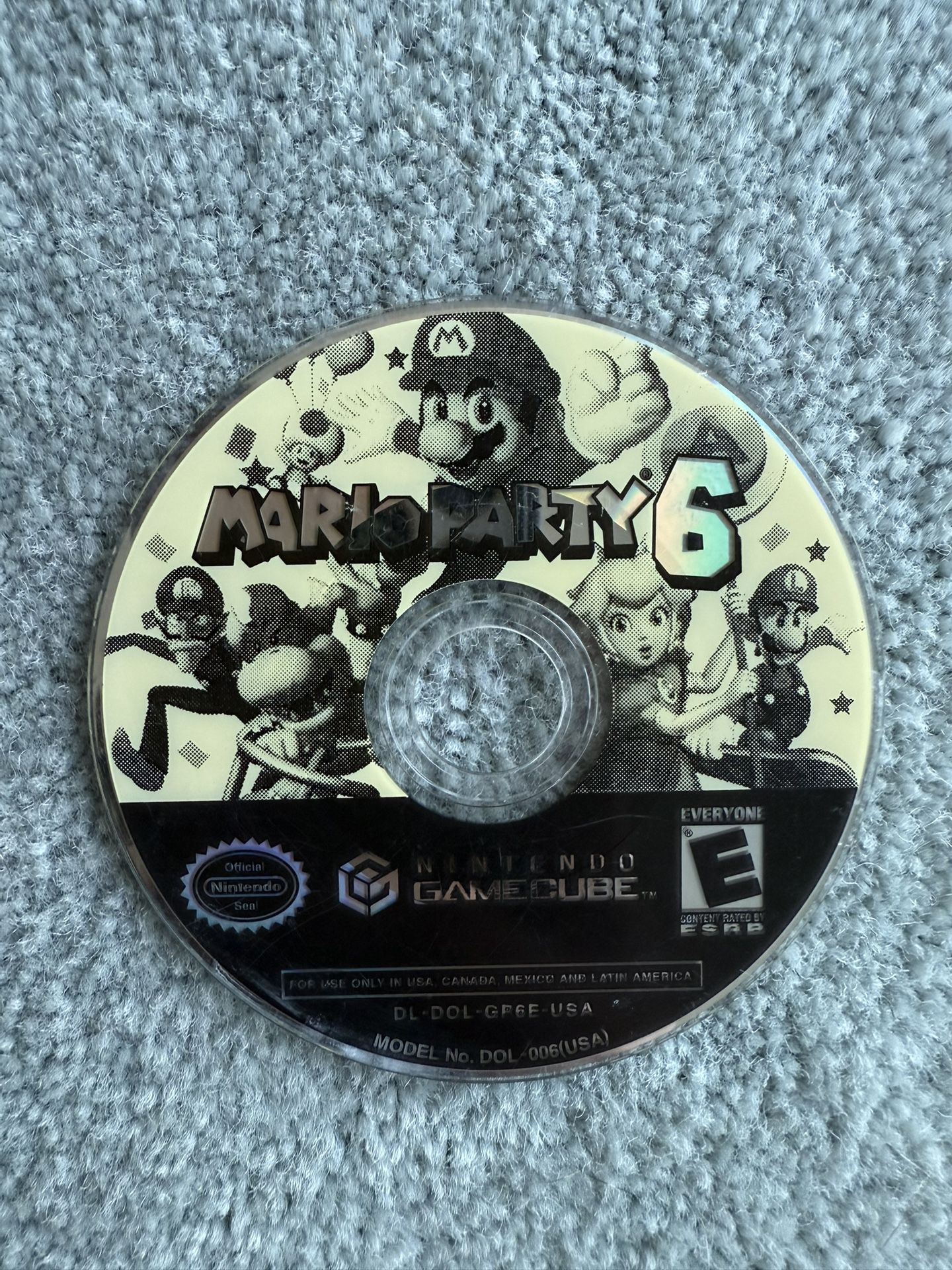 ***NO TRADES!!!*** Mario Party 6 (GameCube) ***flawless disk***