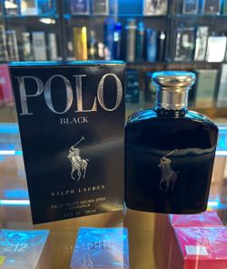 Ralph Lauren Polo Black Cologne For Men 4.2 Oz Perfume Spray