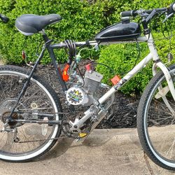 Motorized Bike With Helmet 