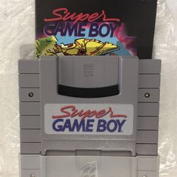 Super Gameboy Super Nintendo 
