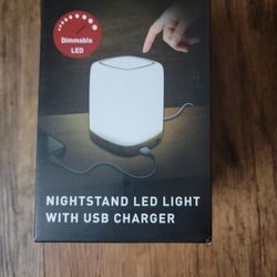 Night Stand Led With Charger