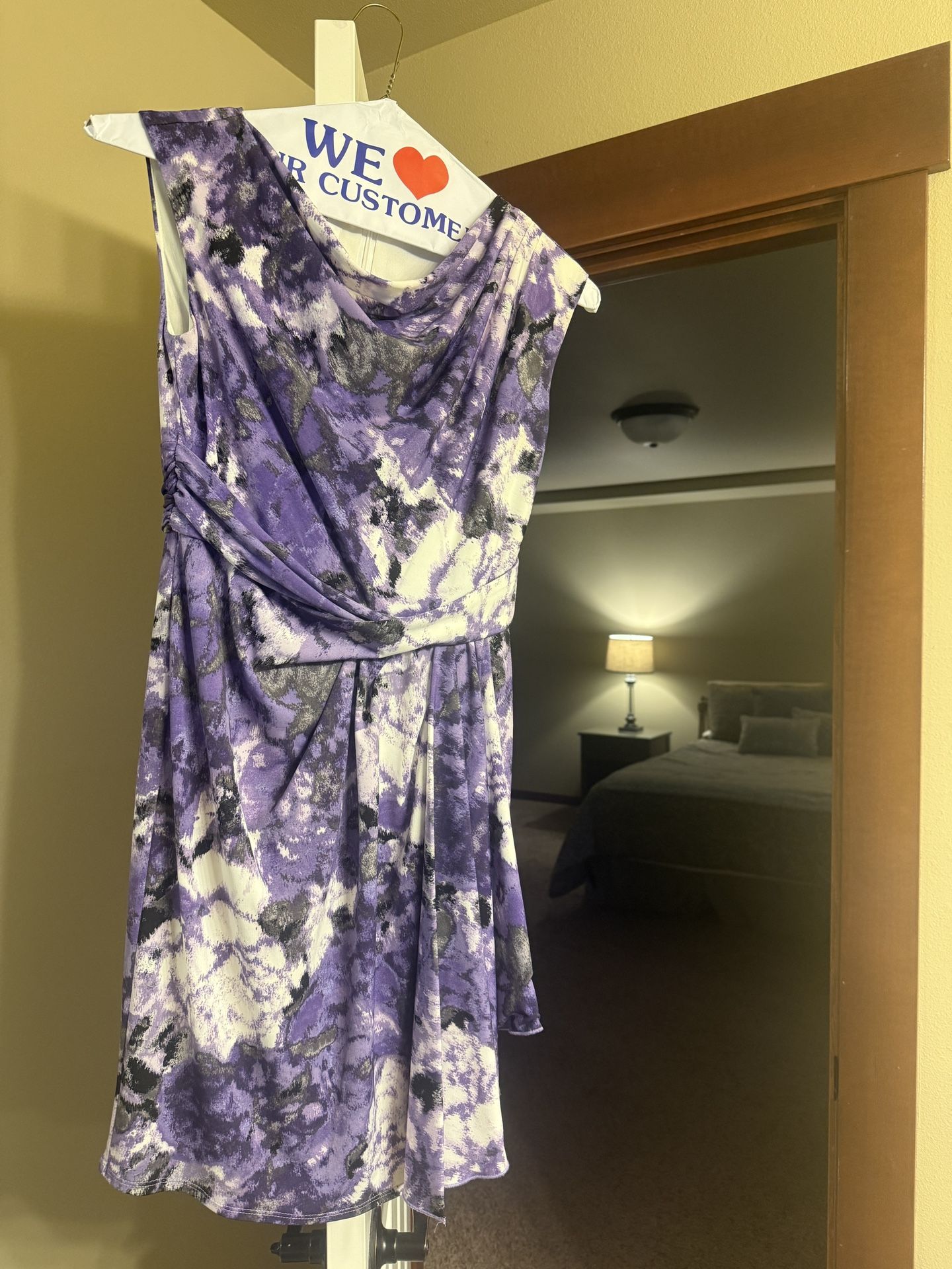 Purple women’s dress women’s S/M
