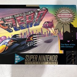 Super Nintendo F-zero Player Choice Edition 