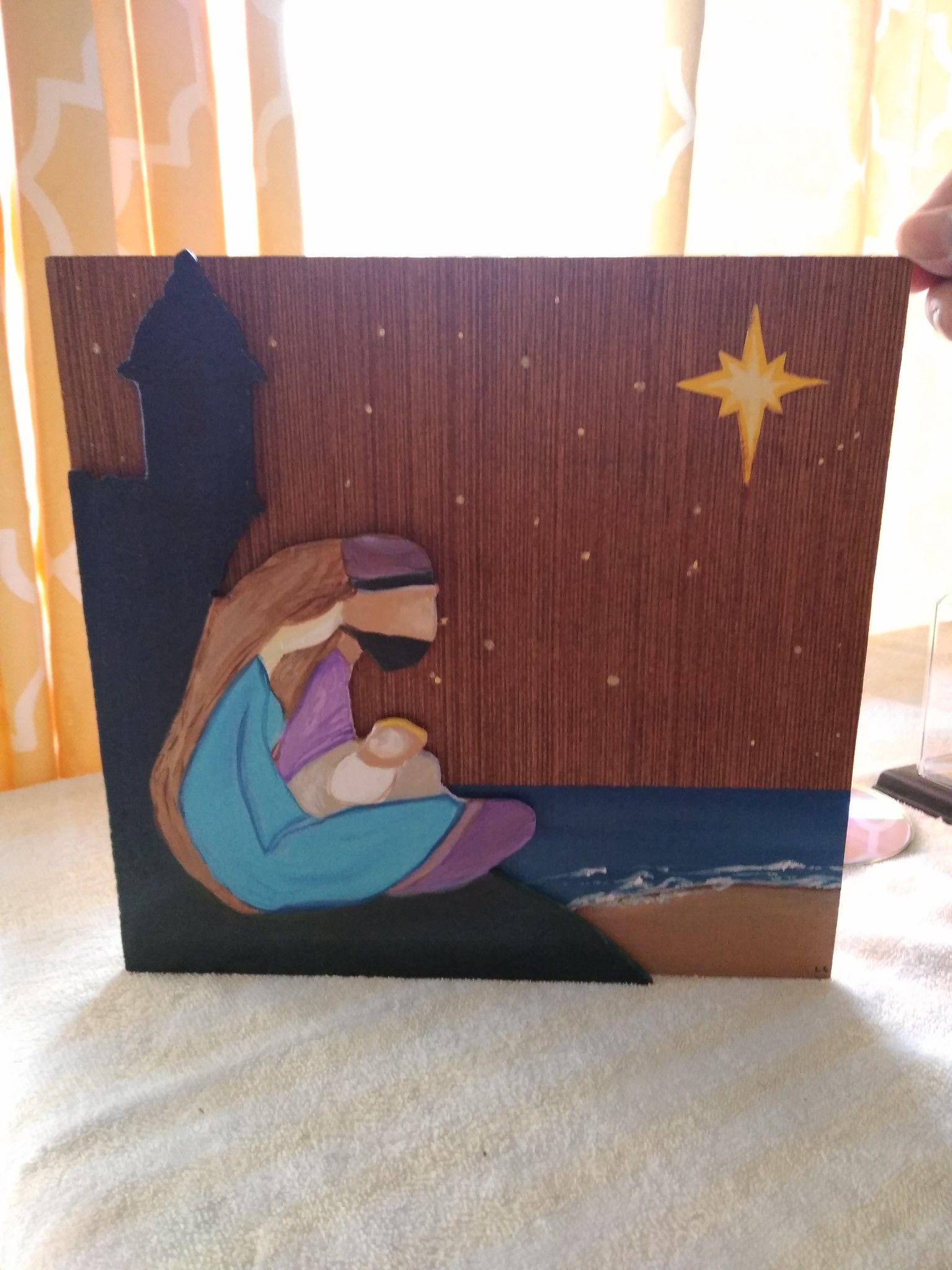 12x12 wood wall decor painting