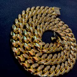 Cuban Chain Gold Plated18K